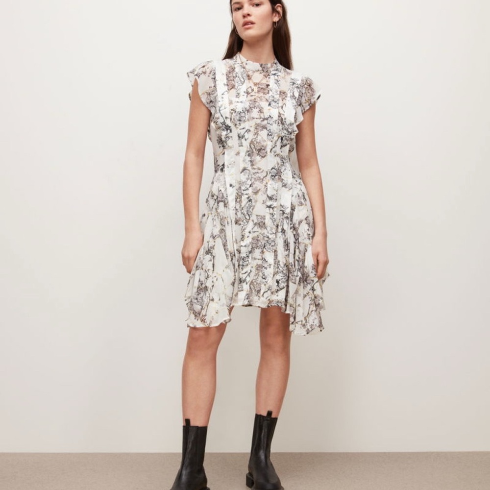 *SOLD* AllSaints Floral Buruberu Dress, sz2